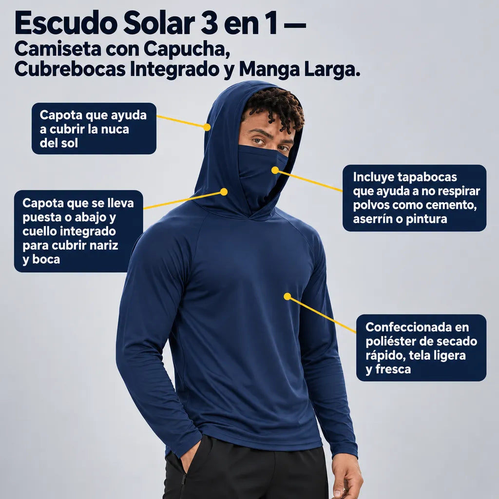 Escudo Solar 3 en 1