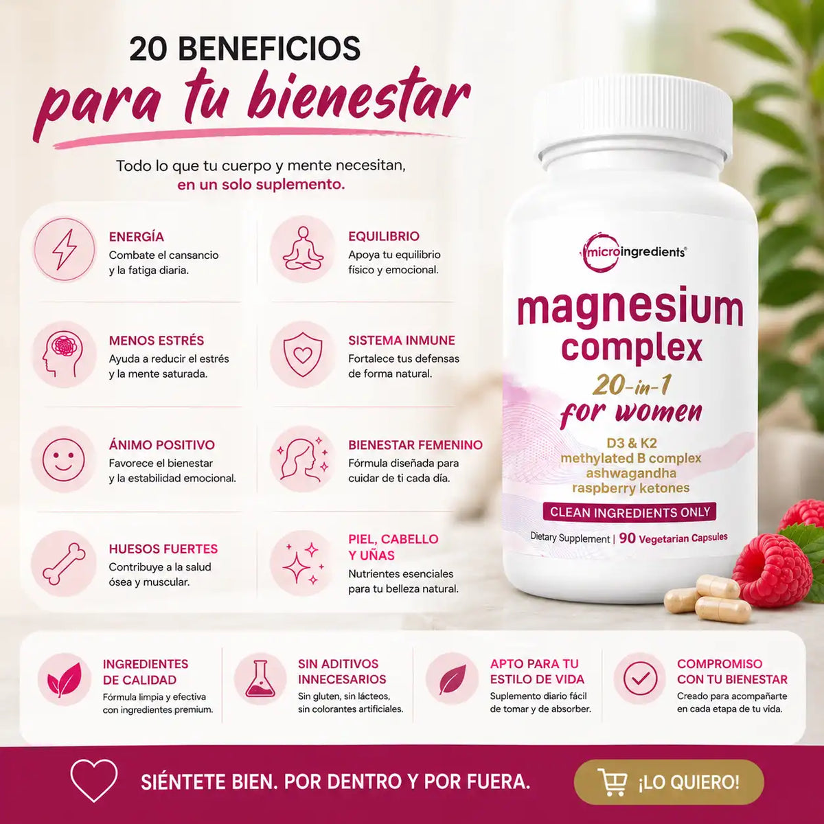 MagneVital™ Energía y Equilibrio, Todos los Días