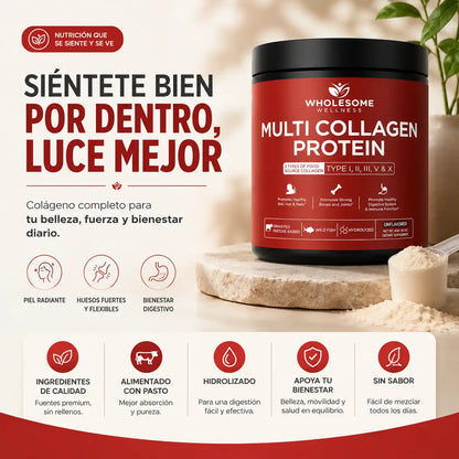 CollagenGlow™️ Piel, cabello y articulaciones renovadas desde adentro