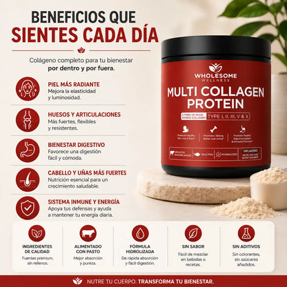 CollagenGlow™️ Piel, cabello y articulaciones renovadas desde adentro