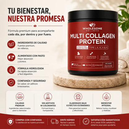 CollagenGlow™️ Piel, cabello y articulaciones renovadas desde adentro