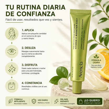 Arencia™️ Vitamin C Booster Shot — Luminosidad y tono parejo