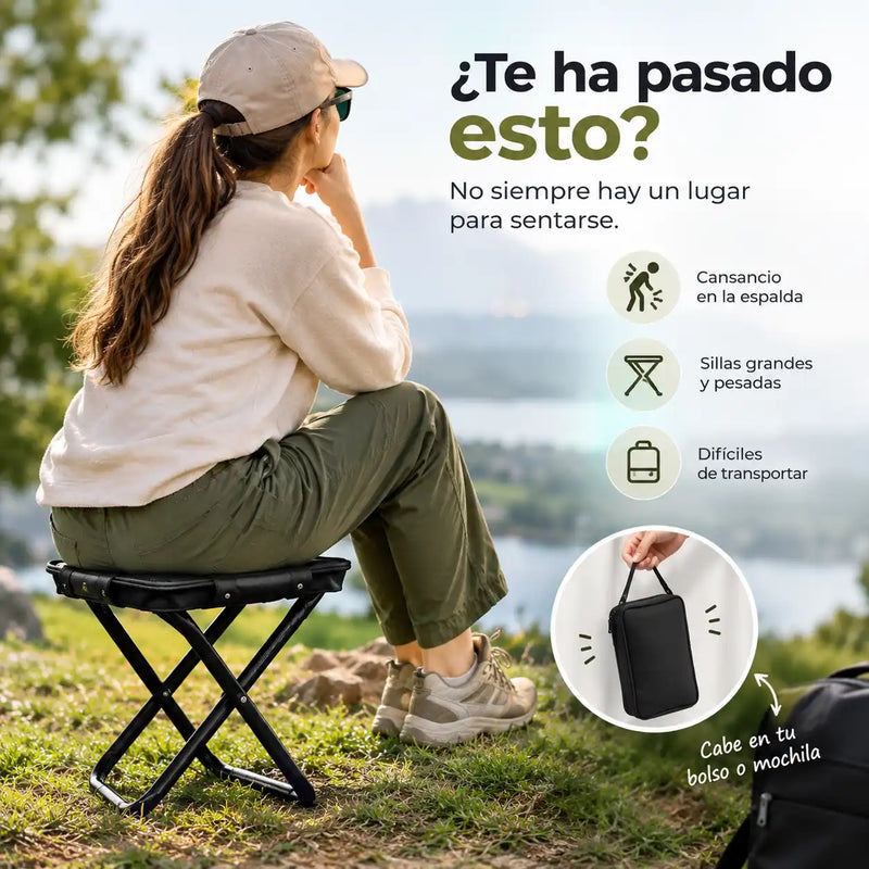silla plegable- fácil y práctica