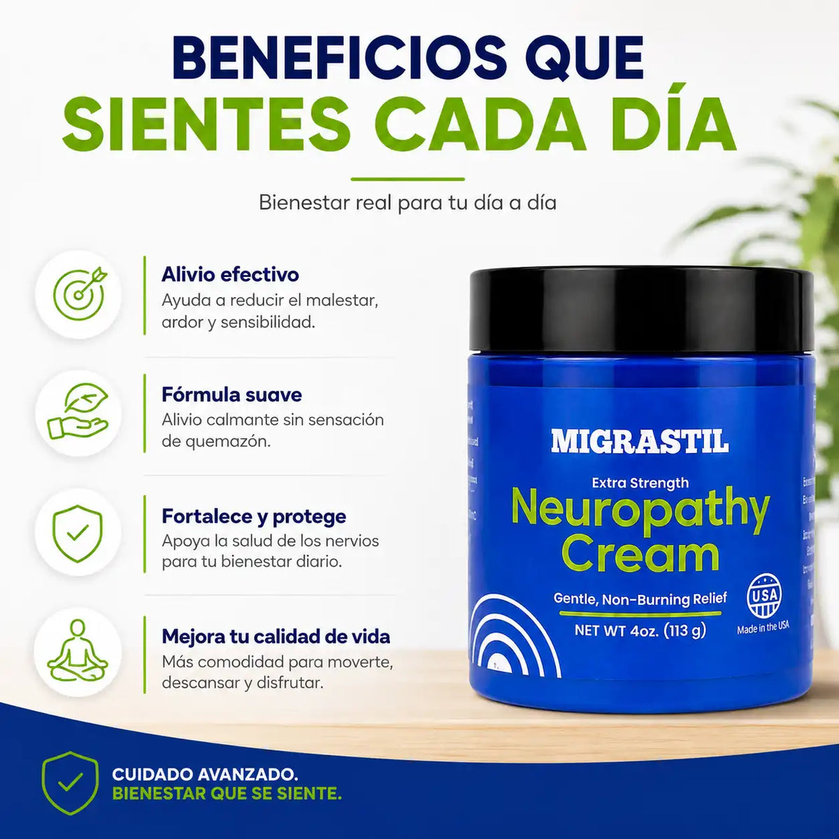 Migrastil™️ Alivio suave para pies y manos