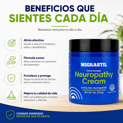 Migrastil™️ Alivio suave para pies y manos
