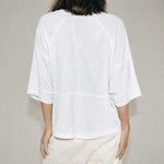Blusa holgada manga 3/4