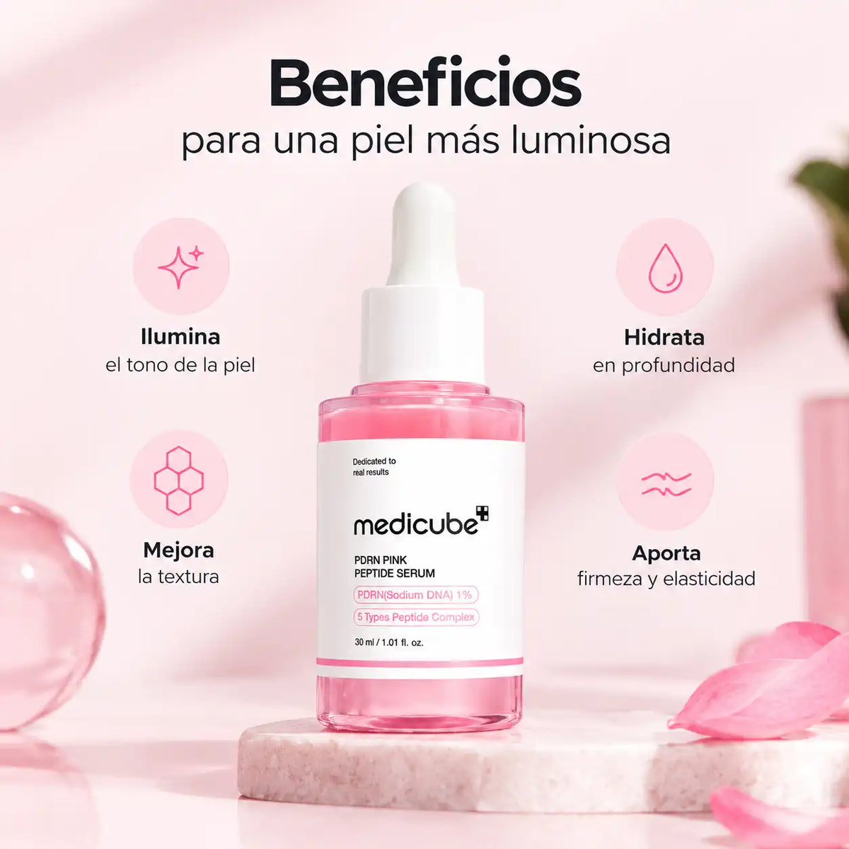Medicube™ PDRN Pink Peptide Serum - 30 ml
