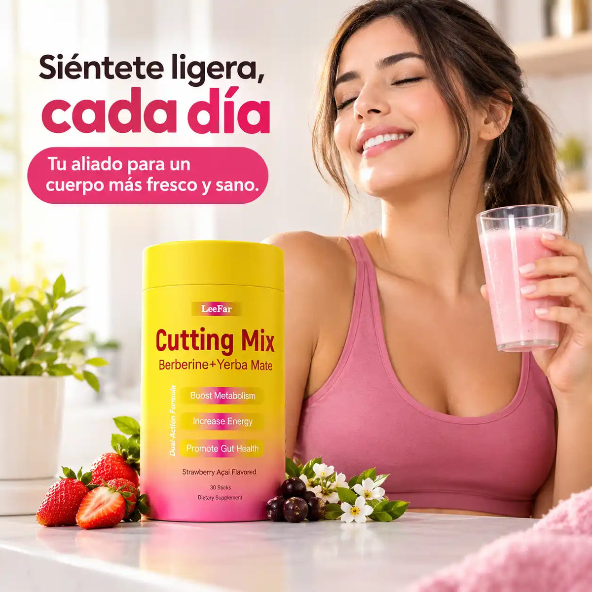 LeeFar™️ Control de antojos y energía natural - 30 Sobres