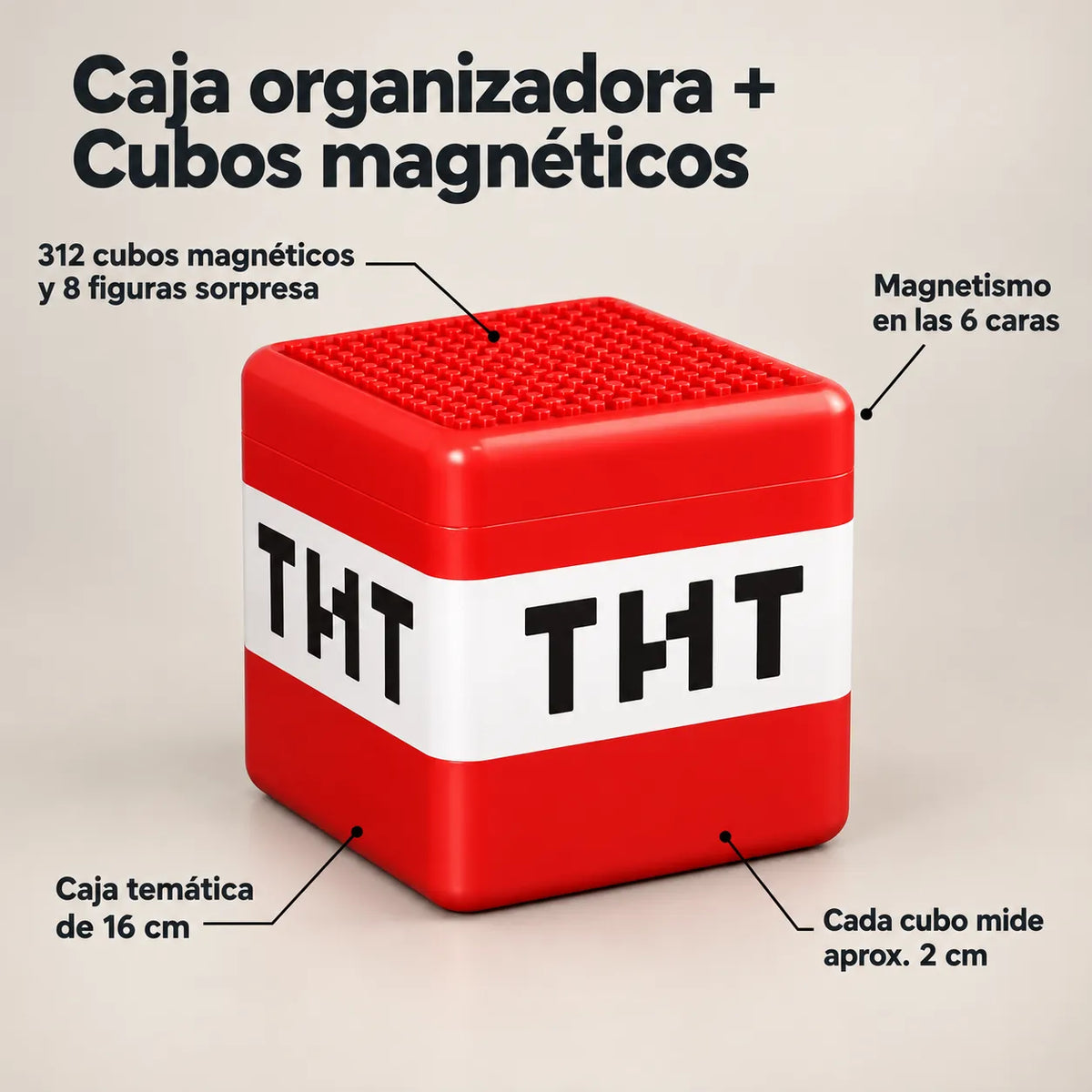 Cubos Magnéticos Pixel